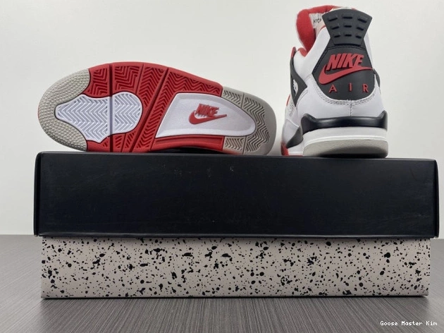 Fire Jordan (2020) Red Air Retro 4 DC7770-160 0801